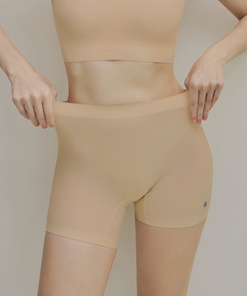 Бесшовные трусы-боксы New Basic