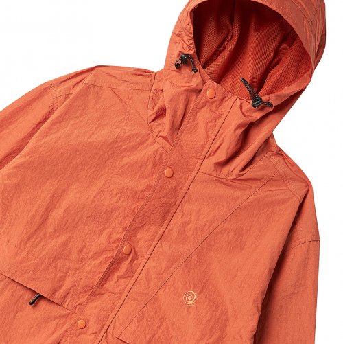 Hiker Hood Windbreaker Orange - MUSINSA