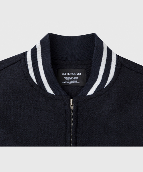 Куртка-бомбер Big Award Stadium Wool Varsity Jacket Dark Navy