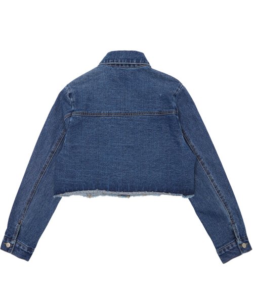 HARDCORE OVER CROP DENNIM JACKET