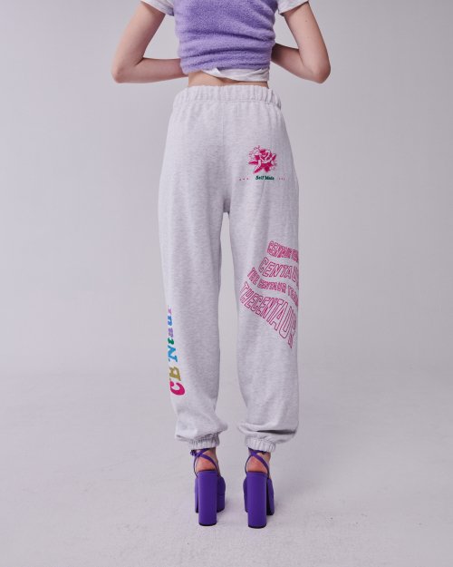 MUSINSA | CENTAUR.KR SWEATPANTS MULTI PRINT_GRAY 