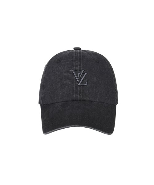 VARZAR 3D Monogram Pigment Over Fit Ball Cap - Black