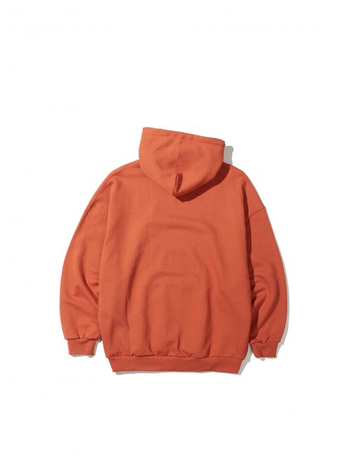 Orange graphic clearance hoodie