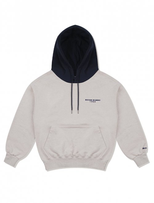UNISEX HEAVY WEIGHT худи с латками Oatmeal (FCC3TS471M)