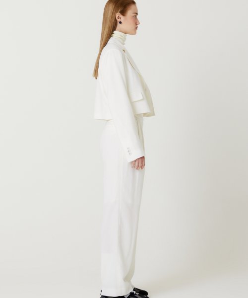 Брюки Superior Wool с двумя складками (white)