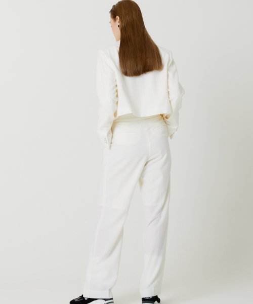 Брюки Superior Wool с двумя складками (white)