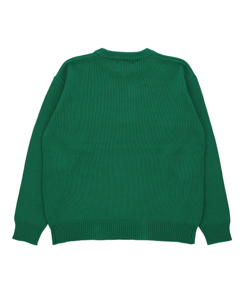 BASIC KNIT PULLOVER [GREEN]