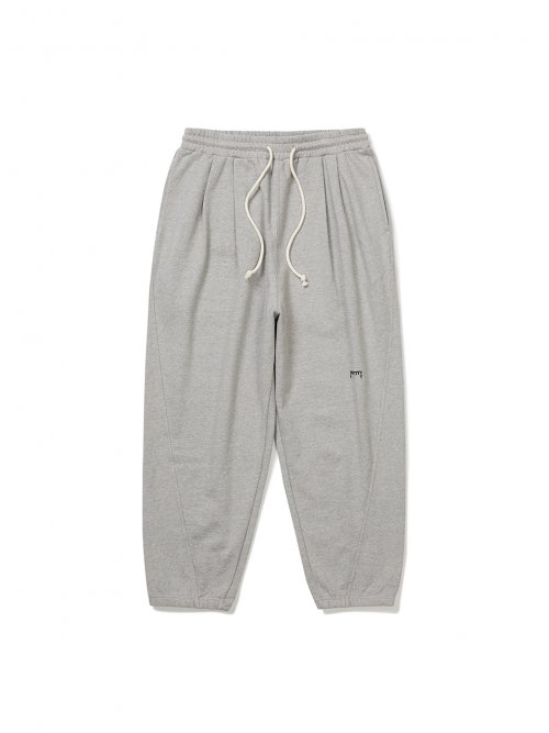 MUSINSA | IEY SLASH LOGO SWEAT PANTS Gray