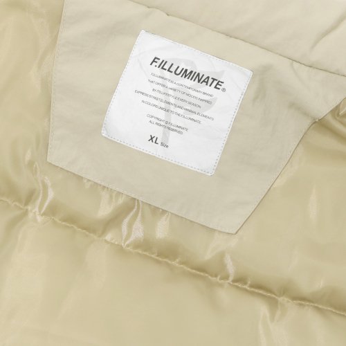 Короткая парка-монстр утилити (Beige)