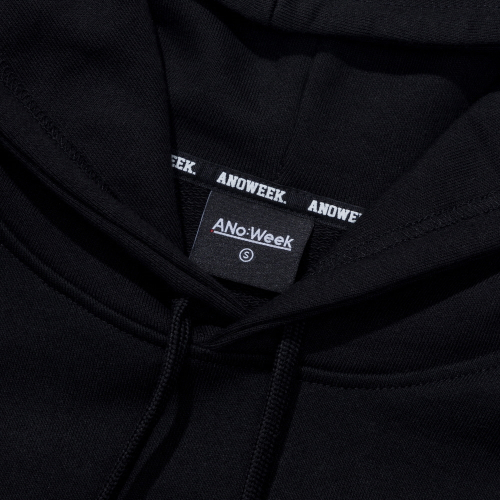 ANW EMBROIDERY CROPPED HOODIE