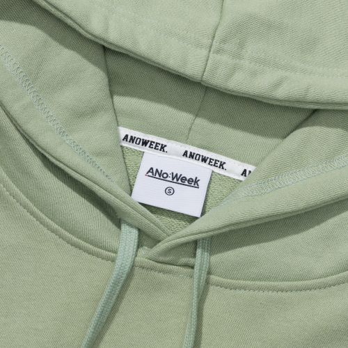 ANW EMBROIDERY CROPPED HOODIE