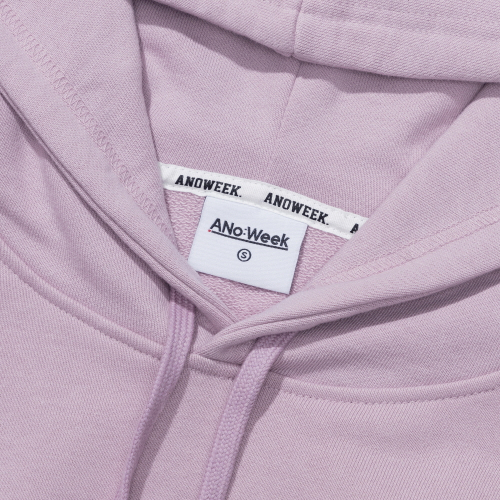 ANW EMBROIDERY CROPPED HOODIE