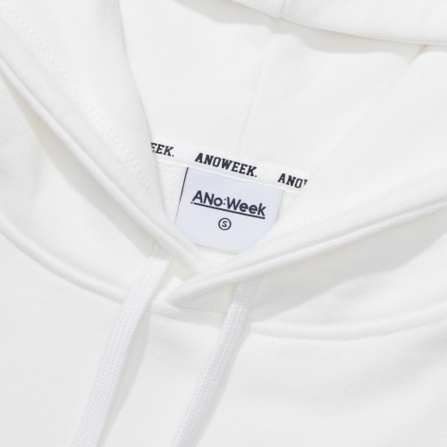 ANW EMBROIDERY CROPPED HOODIE
