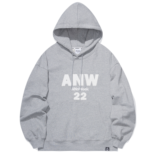 ANW LOGO APPLIQUE HOODIE