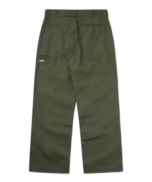 Свободные брюки NYC LABEL CP DOUBLE KNEE PANTS Dark Khaki