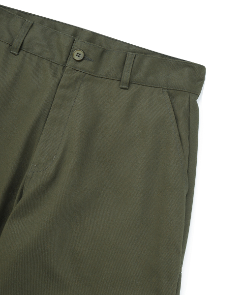 Свободные брюки NYC LABEL CP DOUBLE KNEE PANTS Dark Khaki