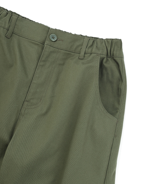 Свободные брюки карго NYC LABEL CP Multi Pocket Dark Khaki