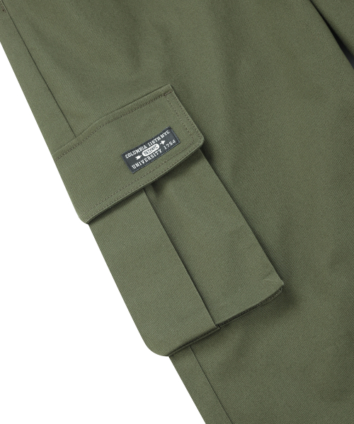 Свободные брюки карго NYC LABEL CP Multi Pocket Dark Khaki
