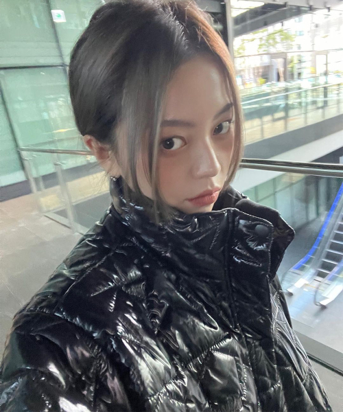 W ENAMEL STAR PADDED JACKET BLACK(CV2CWFB909A)