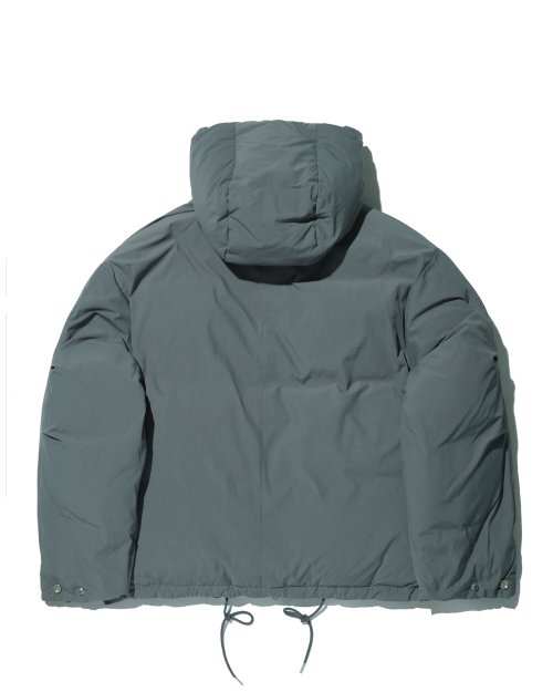 OVERSIZED M65 HOOD SHORT DOWN PARKA GREY