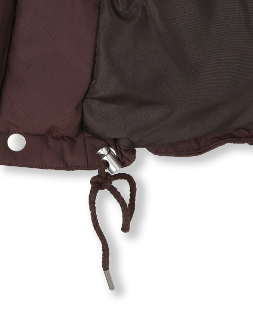 OVERSIZED M65 HOOD SHORT DOWN PARKA BROWN