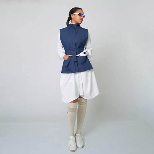 Жилет AW22VT04 I-Belted G Vest Indigo Blue
