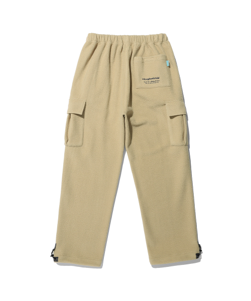 FLEECE CARGO PANTS_BEIGE(NG2CFUPA13A)