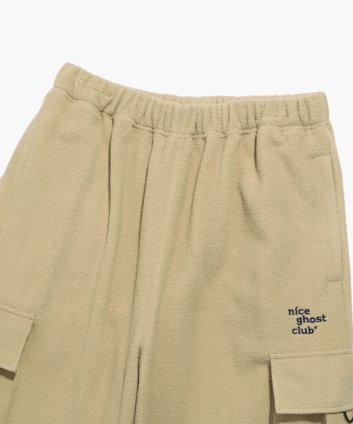FLEECE CARGO PANTS_BEIGE(NG2CFUPA13A)