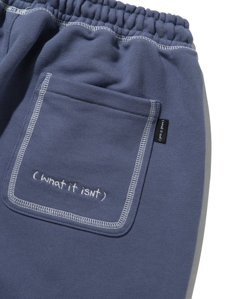 Prettylittlething Blue High Waisted Sweatpants