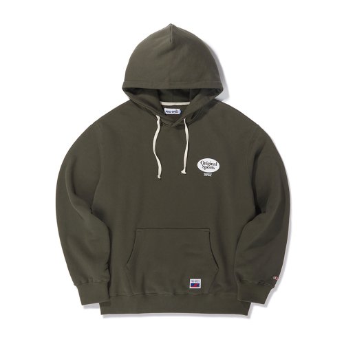 OS BASIC LOGO HOODIE KHAKI
