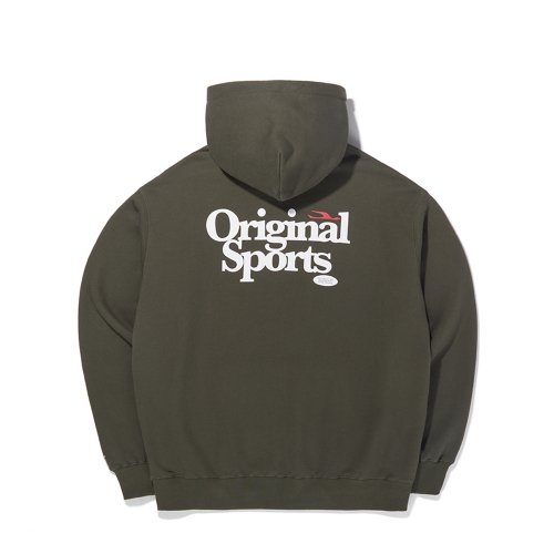 OS BASIC LOGO HOODIE KHAKI