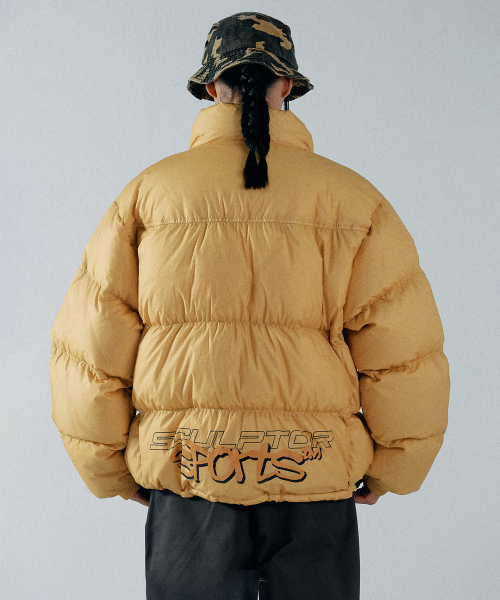 MUSINSA | SCULPTOR 101 RDS Middle Oversized Puffer Down Butter