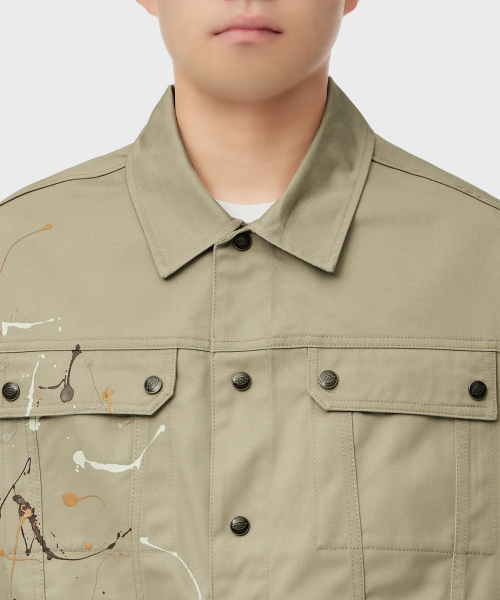 Легкая куртка из хлопкового твила Desert Sand