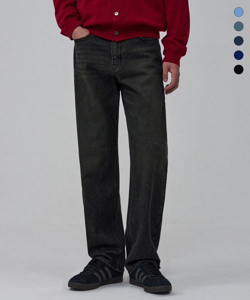 LIBERTY STRAIGHT DENIM PANTS [5COLORS]