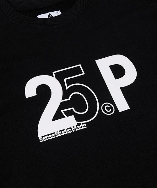 Свитшот с логотипом 25P Sense [Black]