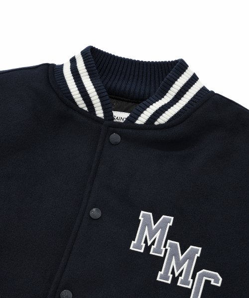 SP M.M.C стадионная куртка с лого — Navy
