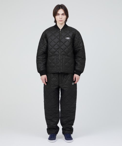 LMC OVAL QUILTED JACKET black