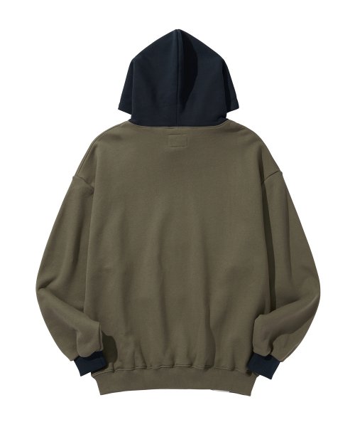 H LOGO HOODIE / KHAKI