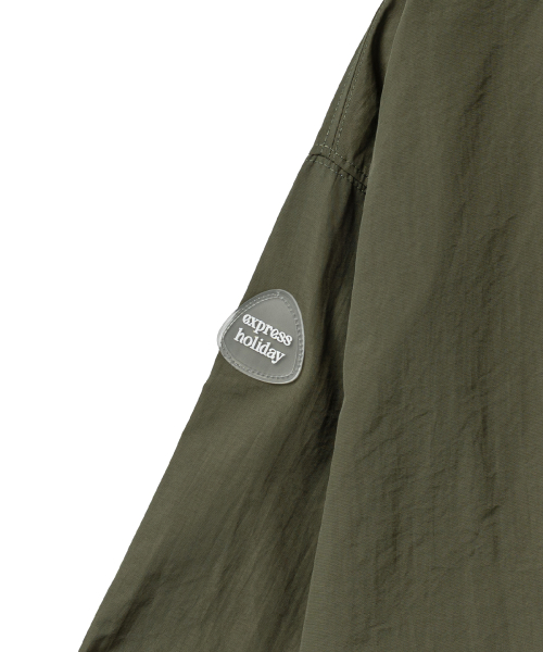 Нейлоновый пуловер Authentic_Khaki