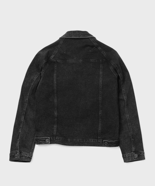 Повседневная джинсовка с карманами [Black]