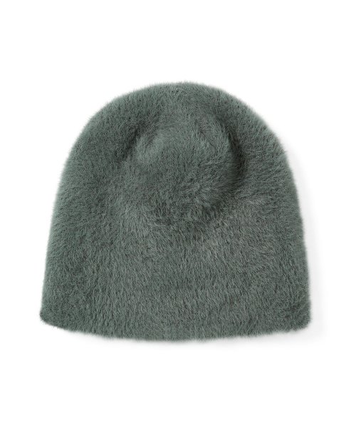 MUSINSA | thisisneverthat® Shaggy No Cuff Beanie Dark Sage