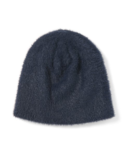 MUSINSA | thisisneverthat® Shaggy No Cuff Beanie Navy