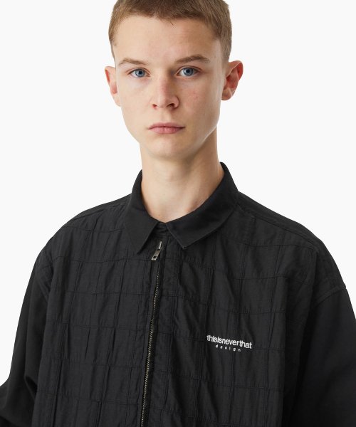 MUSINSA | thisisneverthat® Crazy Work Jacket Black