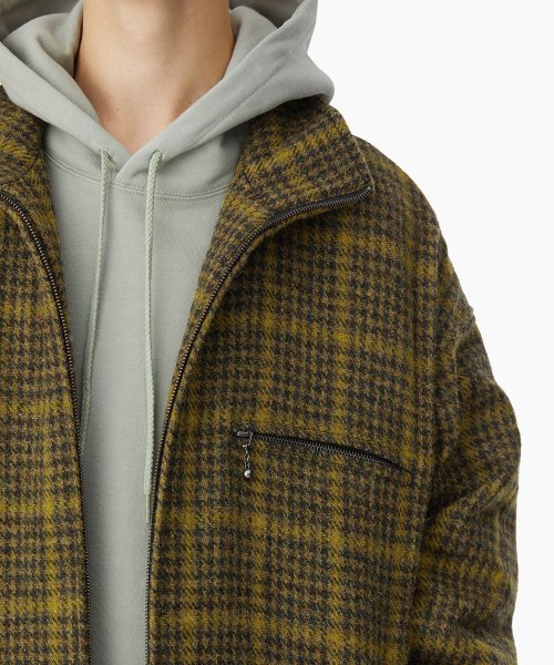 HARRIS TWEED Zip Jacket