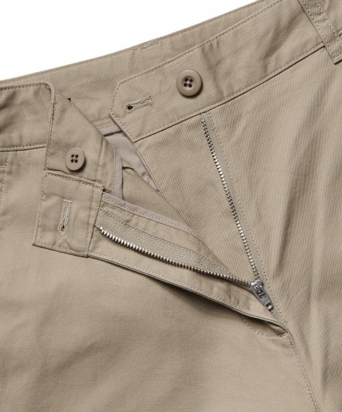 Women's Wide Cargo Pants [Beige] thumbnail 4