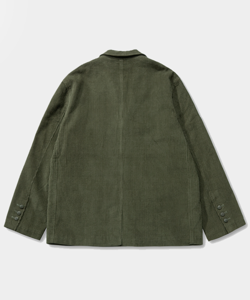 Вельветовый блейзер fatigue_Olive