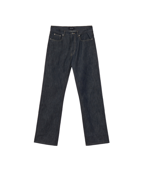 Bootcut Fit Denim Jeans - Dark Blue