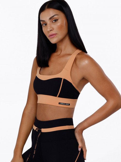 SUMMIT SUPPORT CONTRAST SPORTS BRA[072204]