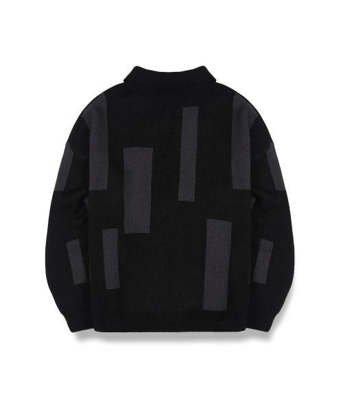 Трикотажное поло Geometry Black