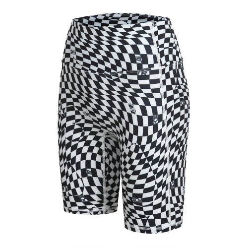 CHECKERBOARD BIKER SHORTS 4.5 BN3LG008